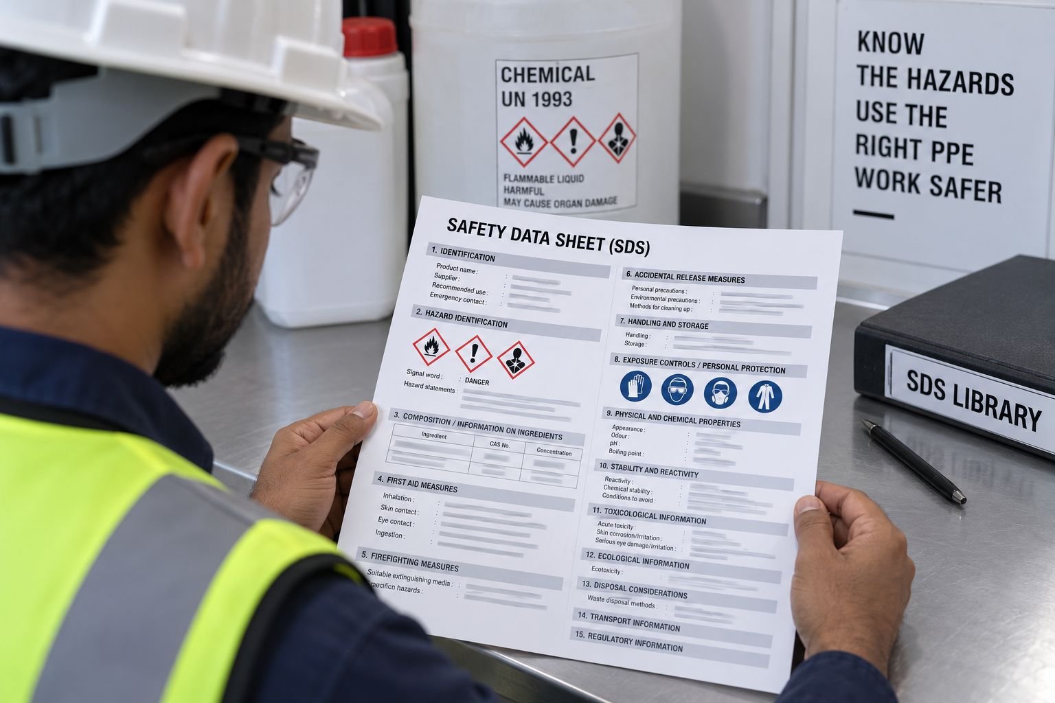 How to Read a Safety Data Sheet for UAE Workplace Safety